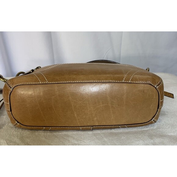 Vintage Coach 10559 Legacy Leather Shoulder Crossbody Bag Natural Camel - Picture 8 of 16
